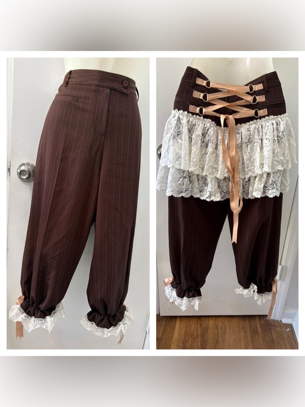 Steampunk corset pants